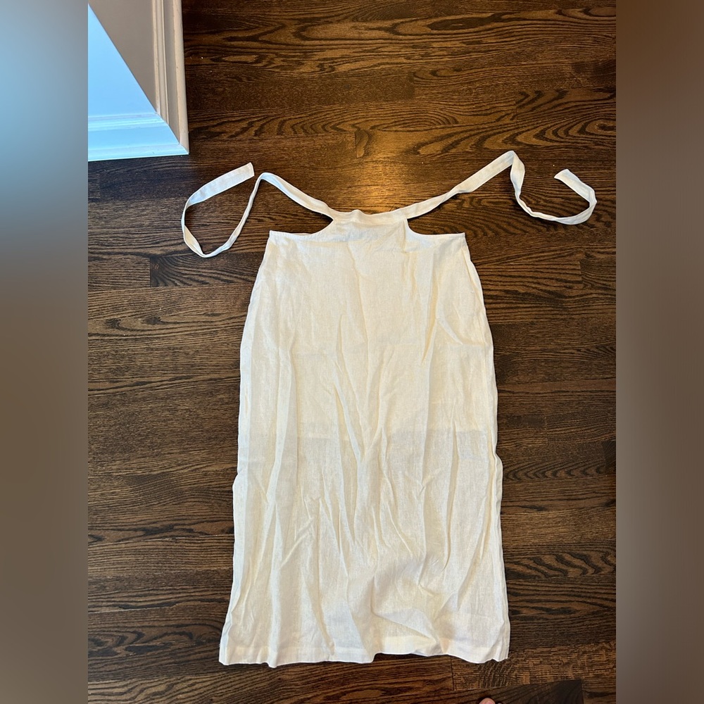 We wore what linen skirt with wraps